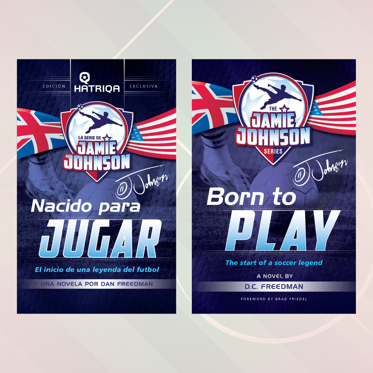 Jamie Johnson Born to Play - Bilingual Soccer Set - Spanish / English novels